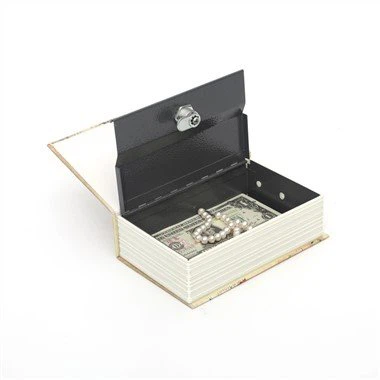 Peti Keselamatan Buku Rahsia dengan Kunci